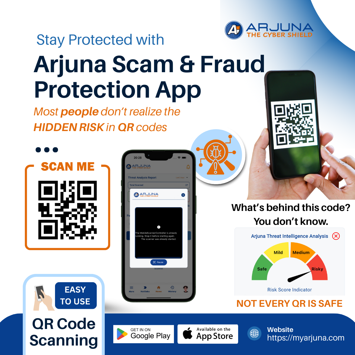 Arjuna Scam and Fraud Protection App